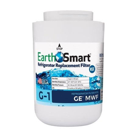 EARTHSMART Earthsmart 4912549 G-1 Replacement Filter for Refrigerators; 300 gal 4912549